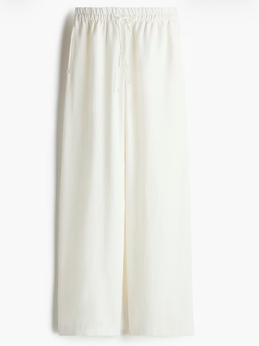 Classic Linen Drawstring Pants - Picture 1 of 4